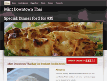 Tablet Screenshot of mintsdthai.com